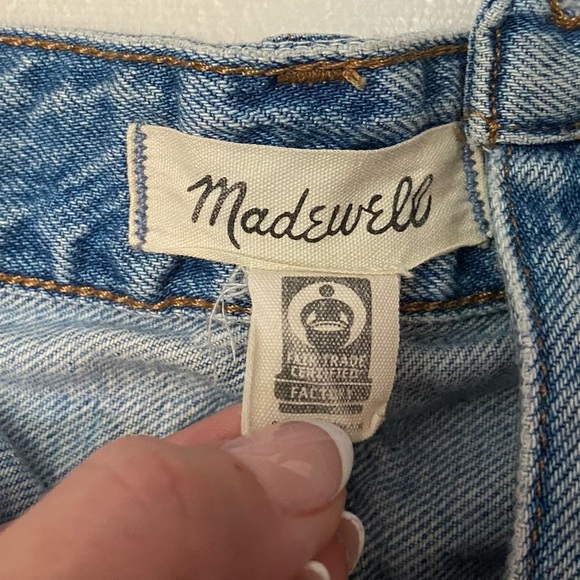 Madewell Rigid Baggy Jean Shorts Size 31 - 2900 - Picture 8 of 12